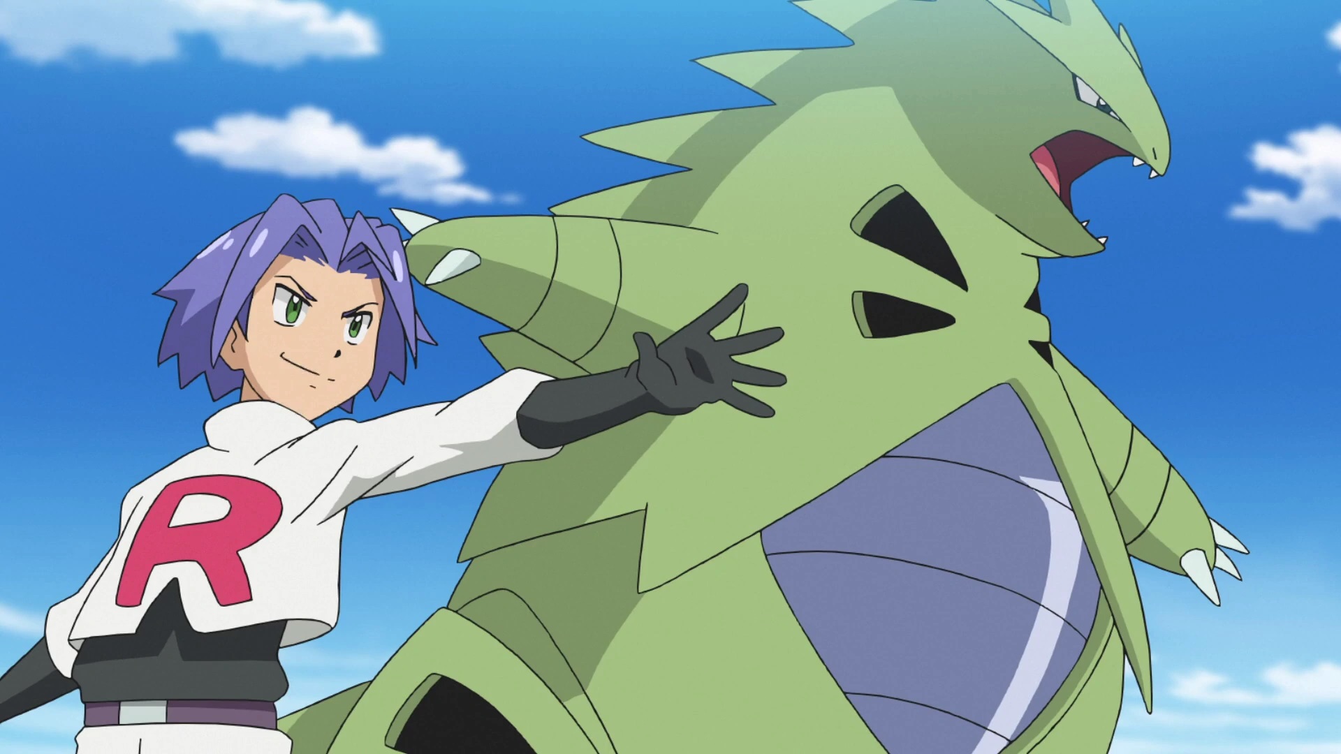 James & Tyranitar